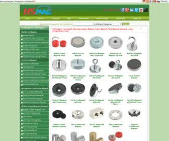 Potmagnete.com(Mounting Magnets) Screenshot