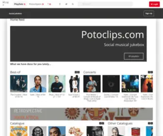 Potoclips.com(Potoclips) Screenshot