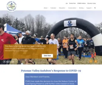 Potomacaudubon.org(People dedicated to preserving) Screenshot