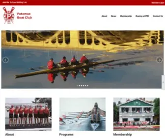 Potomacboatclub.org(Potomac Boat Club) Screenshot