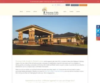 PotomacFalls-Rehab.com(Potomac Falls Health & Rehab) Screenshot