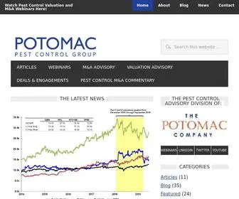 PotomacPestcontrol.com(The Potomac Pest Control Group) Screenshot
