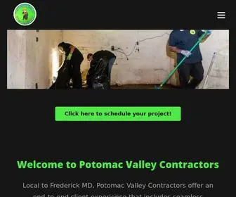 PotomacValleycontractors.com(Potomac Valley Contractors) Screenshot