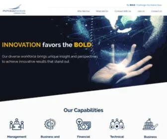 Potomacwave.com(PotomacWave Consulting) Screenshot