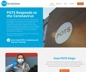 Potsbronx.org(POTS Bronx) Screenshot