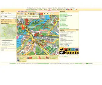 Potsdamer-Stadtplan.com(Stadtplan Potsdam) Screenshot