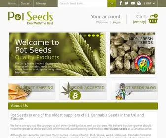 Potseeds.co.uk(Pot Seeds) Screenshot