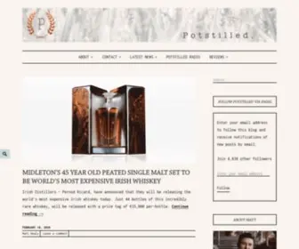 Potstilled.com(Irish whiskey news) Screenshot