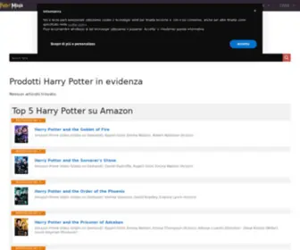 Pottermania.net(Consigli shop online Harry Potter) Screenshot