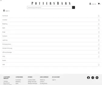 Potterybarn.ca(Home Furniture) Screenshot