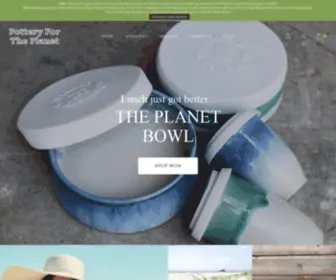 Potteryfortheplanet.com(Pottery For The Planet) Screenshot