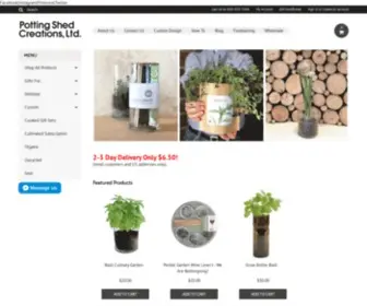 Pottingshedcreations.com(Potting Shed Creations) Screenshot