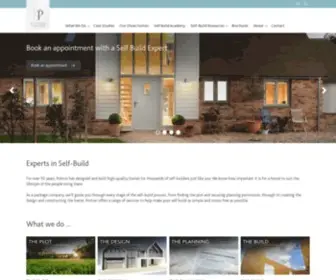 Potton.co.uk(Self Build Homes) Screenshot