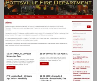 Pottsvillefire.com(Pottsville Fire Department) Screenshot