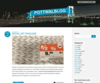 Pottwalblog.ch(Schal mit Pinguine) Screenshot