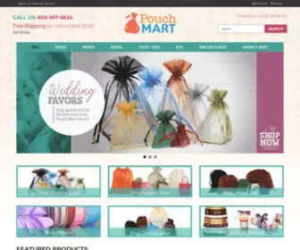 Pouchmart.com(Organza Bags) Screenshot