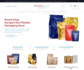 Pouchshop.co.uk(Pouch Shop) Screenshot