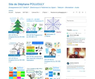 Poujouly.net(Site de Stéphane POUJOULY) Screenshot