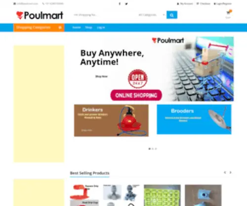 Poulmart.com(Poulmart) Screenshot