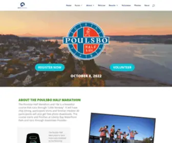 Poulsbohalf.com(Poulsbo Half) Screenshot