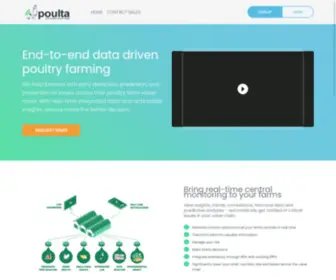 Poulta.com(Poulta Inc Poulta) Screenshot