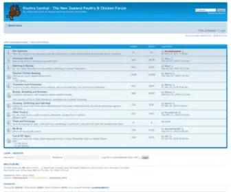 Poultrycentral.co.nz(Poultry Central) Screenshot