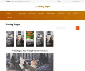 Poultrypages.com(Poultry Pages) Screenshot