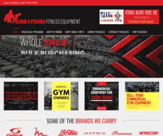 Pound4Poundfitnessequipment.com(Pound4Pound Fitness Equipment) Screenshot