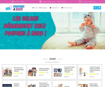 Poupons-A-Bord.com(Boutique Officielle Poupons À Bord) Screenshot