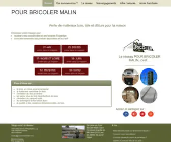 Pourbricolermalin.com(POUR BRICOLER MALIN) Screenshot