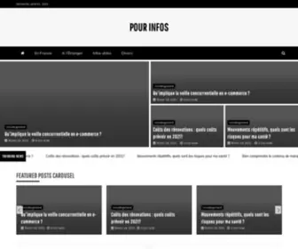 Pourinfos.org(Pour Infos) Screenshot