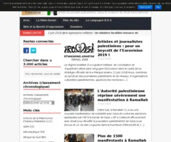 Pourlapalestine.be(Charleroi Pour la Palestine) Screenshot