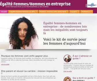 Pourlegalitefemmeshommes.fr(Égalité femmes) Screenshot