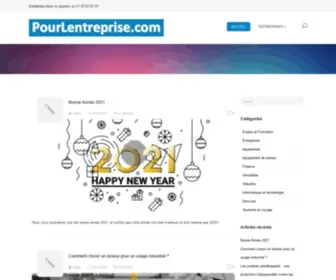 Pourlentreprise.com(Blog des entreprises) Screenshot