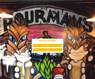 Pourmansbrewingco.com(Pour Mans brewing Company) Screenshot