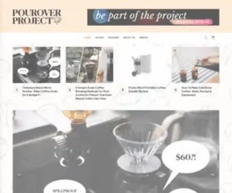 Pouroverproject.com(Pourover Project) Screenshot