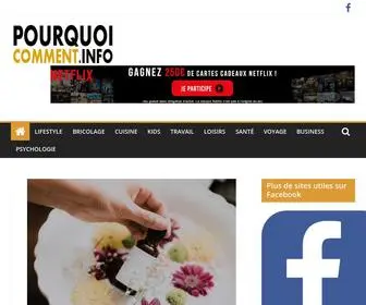 Pourquoicomment.info(Comment) Screenshot