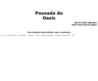 Pousadadooasis.com.br(POUSADA DO OASIS) Screenshot