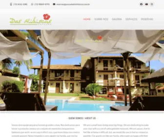 Pousadadoshibiscus.com.br(Pousada dos Hibiscus) Screenshot