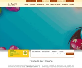 Pousadalatoscana.com.br(Pousada La Toscana) Screenshot