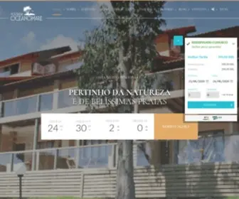 Pousadaoceanomare.com.br(Pousada Oceanomare) Screenshot