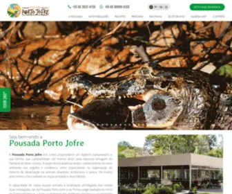 Pousadaportojofre.com.br(Pousada Porto Jofre Pantanal Norte) Screenshot