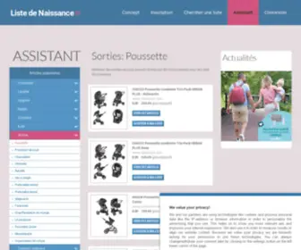 Poussette-Store.com(Poussette Store) Screenshot