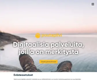 Poutapilvi.fi(Digitaalisia palveluita) Screenshot