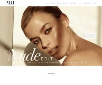 Poutcosmetics.com.au(Poutcosmeticsaustralia) Screenshot