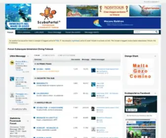 Poverosub.com(Forum Subacquea Immersioni Diving Fotosub) Screenshot