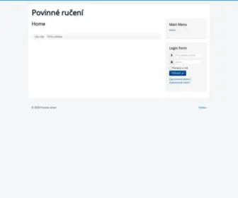 Povine-Ruceni.eu(Povinné ručení) Screenshot