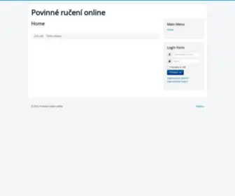 Povinne-Ruceni-Online.eu(Povinné ručení online) Screenshot