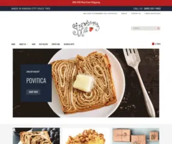 Povitica.com(Strawberry Hill Baking Company) Screenshot