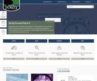 Poway.org(Poway, CA) Screenshot